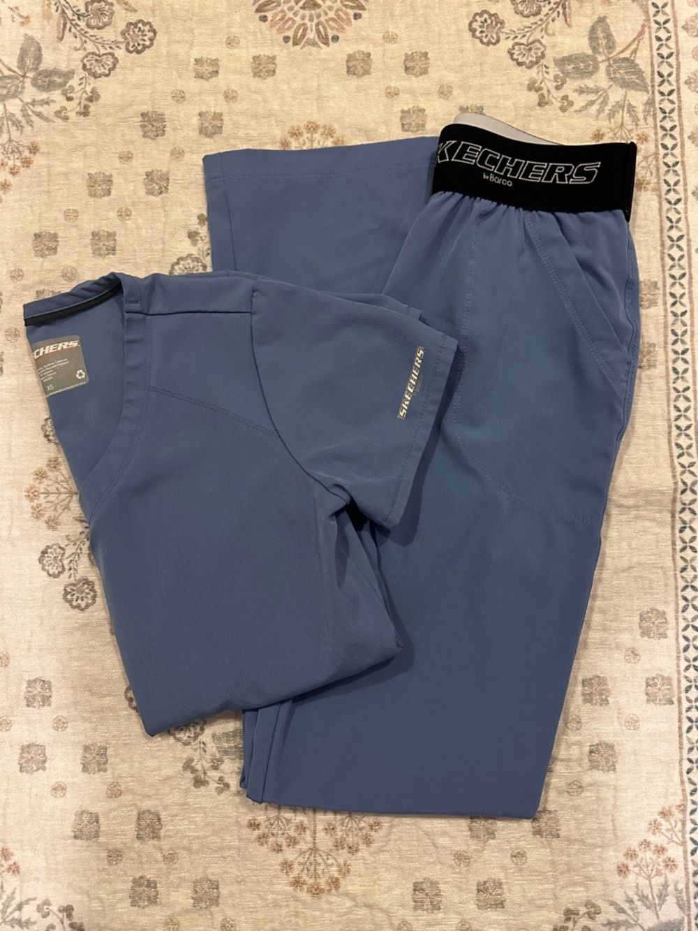Skechers Blue Performance Scrub Pants